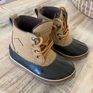 Sperry toddler bowline boot 8